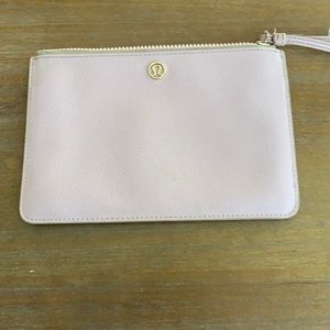Lululemon pink wristlet